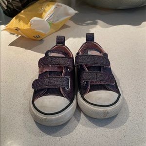 Converse Velcro Shoes Size 4